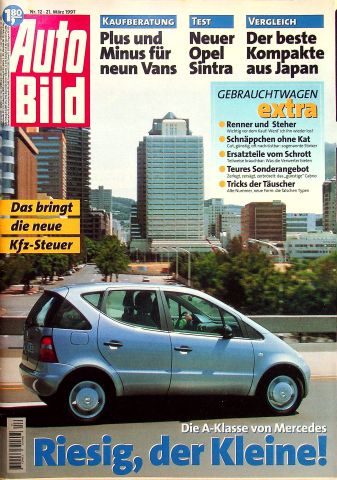 Deckblatt Auto Bild (12/1997)
